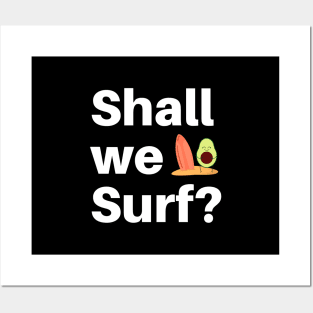 Shall We surf? Posters and Art